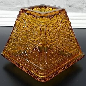Amber Tea Candle Light - Vintage?